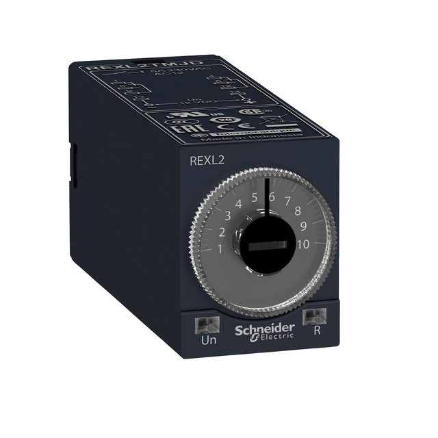 Zelio Time Przekaźnik czasowy wtykowy funkcja 1C/O 120VAC REXL2TMF7 Schneider