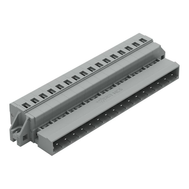 MCS-MIDI Classic wtyk 16-bieg. szary raster 5 mm /10szt./ WAGO