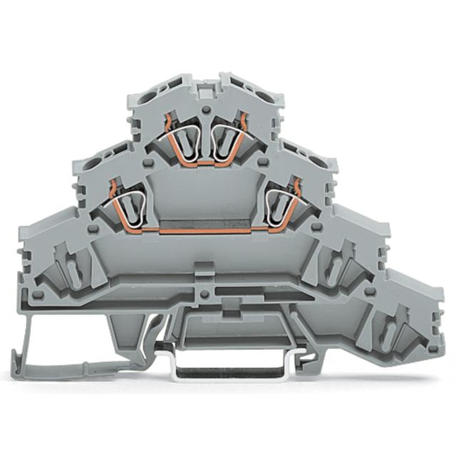 złączka czteropiętrowa 4 mm2 L1 L2 szara