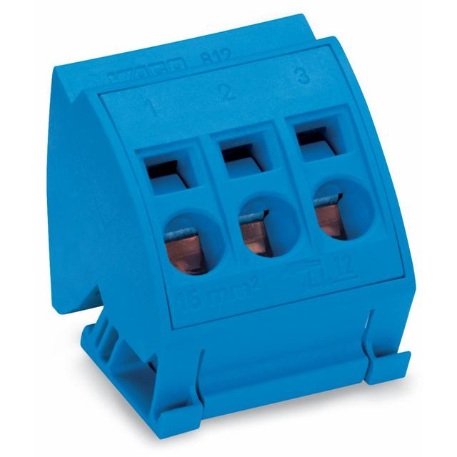 blok potencjałowy 16 mm2 ciemnoszary