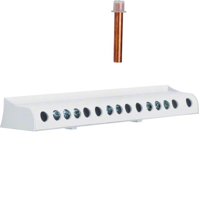 Blok rozdzielczy dodatkowy N 125A - 12 zacisków KJ12NB HAGER