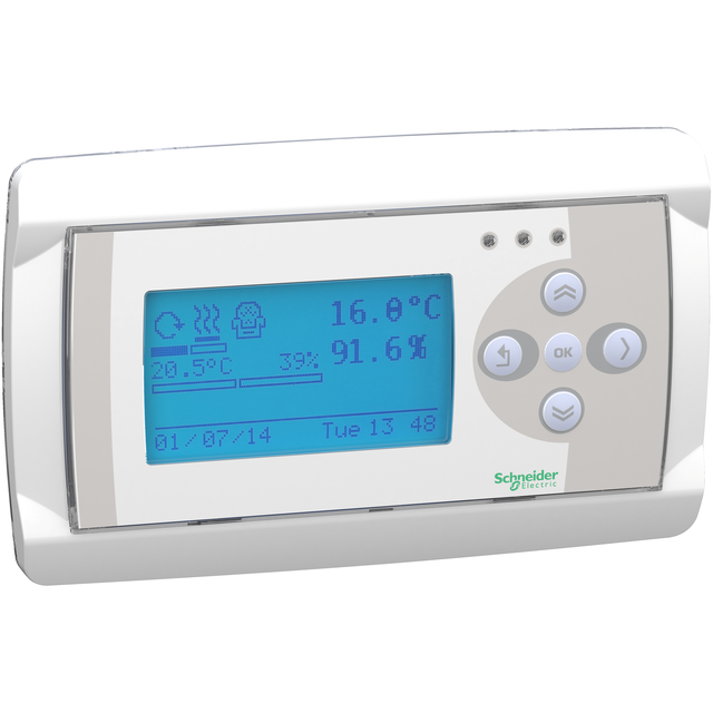 Sterownik PLC HVAC M171 3xAI CAN Modbus SL/TCP BACNet zasilanie 24 48V wyświetla TM171PFE03 SCHNEIDE