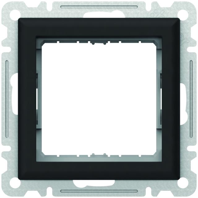 lumina intense Zestaw montażowy do modułów gallery 45x45 czarny WL2523 HAGER