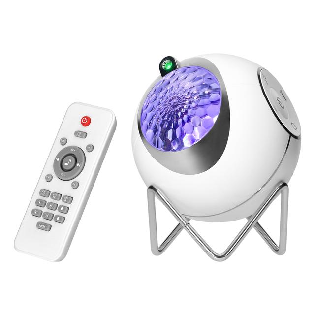 Projektor gwiazd 15 trybów pracy 5 relaksacyjnych dźwięków bluetooth pilot zasilanie akumulatoro SP-