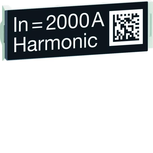 ACB HW2/4 Wtyczka z oznaczeniem zn.wyłącznika 2000A Harmonic dostarczane luzem HWW690HSA HAGER