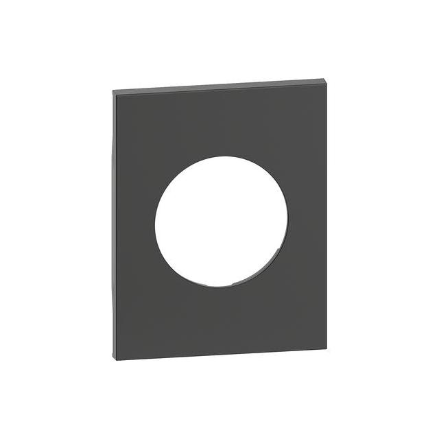 LIVING NOW - PLAKIETKA GNIAZDA 2P+Z SCHUKO - 3 MODUŁY - CZERŃ, Bticino