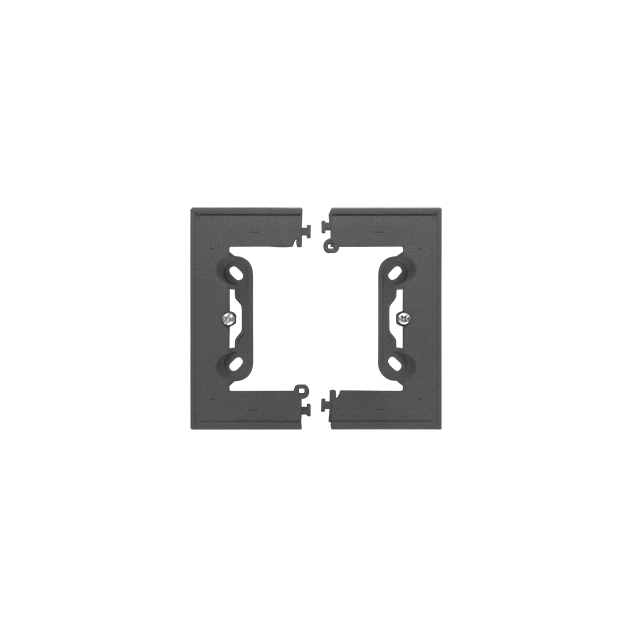 Simon 55 Puszka natynkowa pojedyncza składana do ramek LINE/DUO (1 szt TSC/. = 2 elementy) Grafitowy