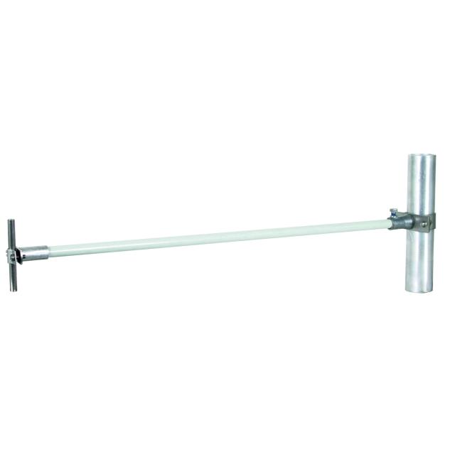 Wspornik dystansujący do rury wsporczej do drutu 7-10 mm, GFK/NIRO/ZG-St/tZn 106331 DEHN