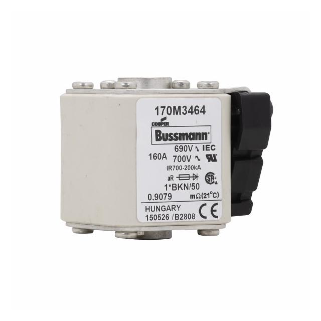 FUSE 160A 690V 1*BKN/50 AR UC Wkładka szybka 160A AC 690V rozmiar 1 aR IEC UL 170M3464 EATON