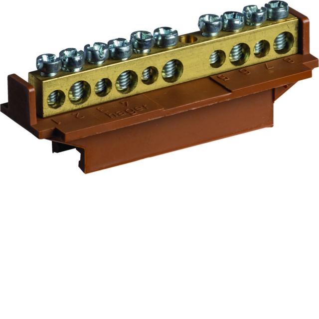 Zaciski fazowe 5x16+5x10 KM10C HAGER