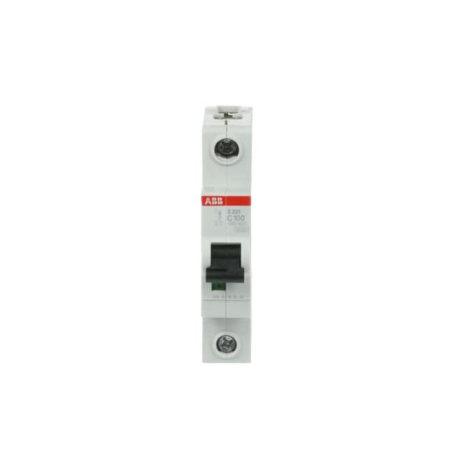 S201-C100 Wyłącznik nadprądowy 6kA 1P C100A 2CDS251001R0824 ABB