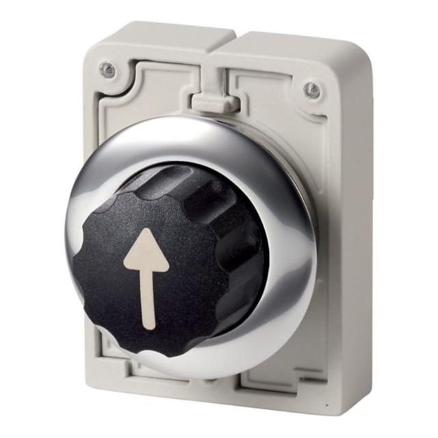 M30C-FWR3-X7 Przełącznik obrotowy 30mm 3 położeniowy bez samopowrotu ze strzałką 187107 EATON
