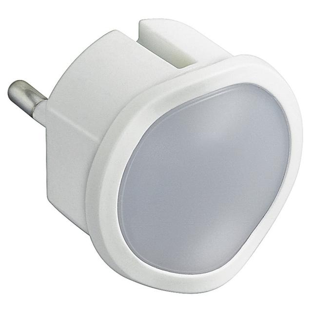 Lampka Wtyczkowa Led Z Regulacją I Funkcją Latarki Biała Helmo 050678 LEGRAND