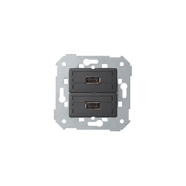 Simon 82 Gniazdo 2xUSB (2.0) typ A żeńskie