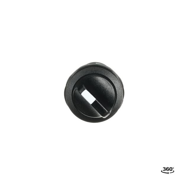 Przełącznik obrotowy 2poz.1NC czarny C2SS3-10B-01