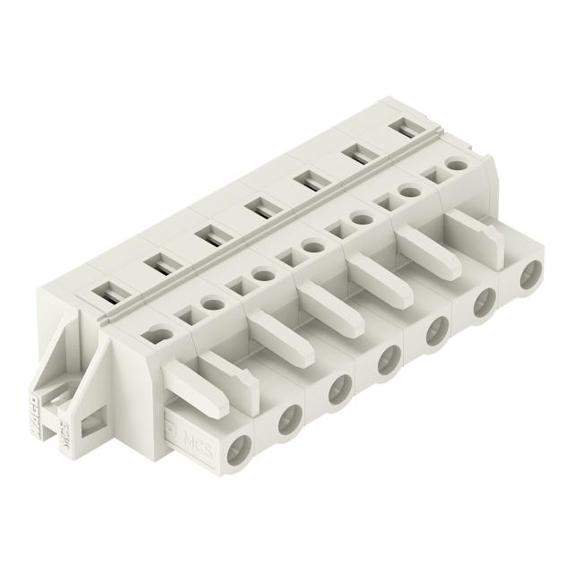 MCS-MIDI Classic gniazdo 7-bieg. j-szare raster 7,5 mm /25szt./ WAGO