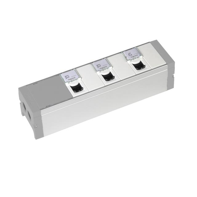 BLOK ZASILAJĄCY 3XRJ45 C6 FTP + 3X ZAŚLEPKA 1M, Legrand