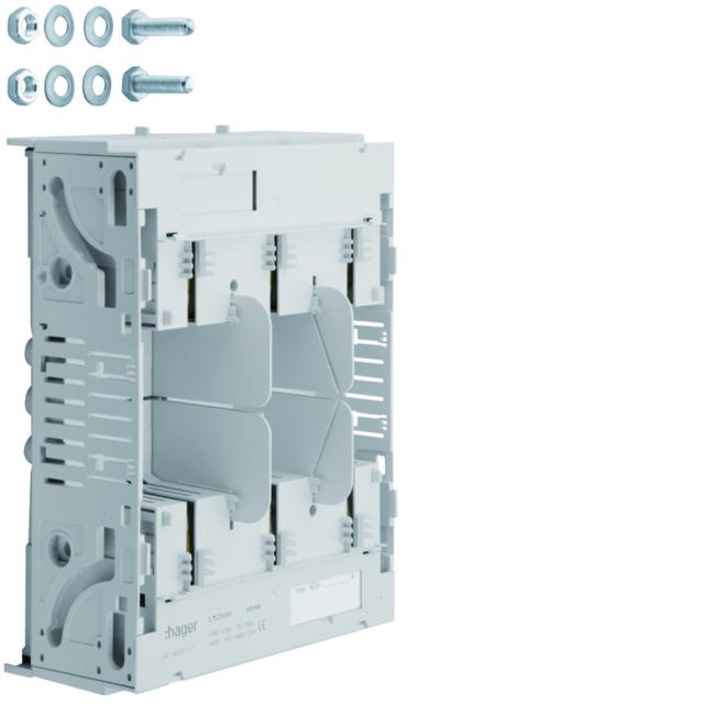 LT podstawa bezpiecz. NH2 3P 400A 690VAC płyta motaż. zaciski śruba M10 LT250U HAGER