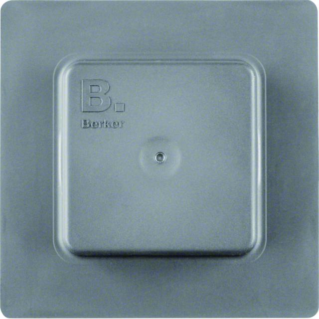 BERKER Akcesoria osprzęt Osłona zabezpieczająca do gniazd i łączników szary 1849 HAGER