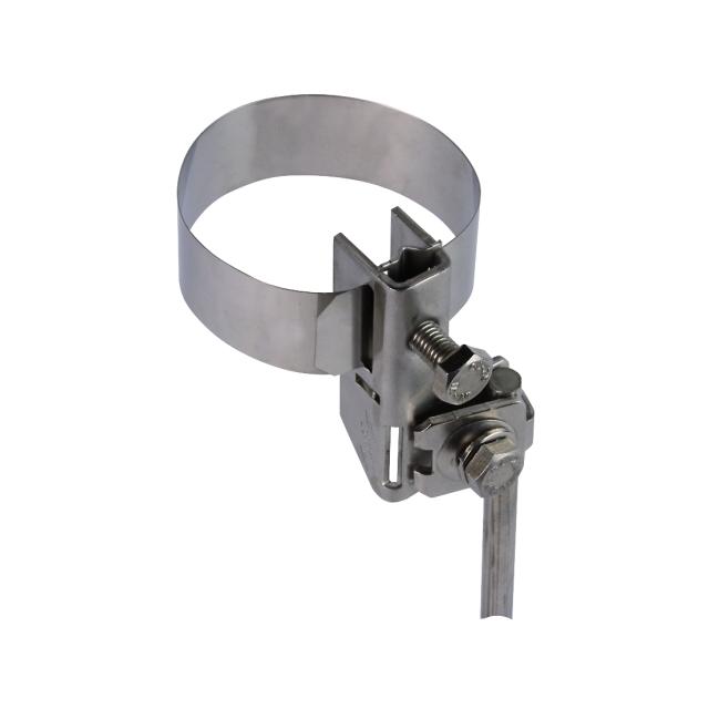 Obejma taśmowa do anten 3/4-3", stal nierdzewna NIRO