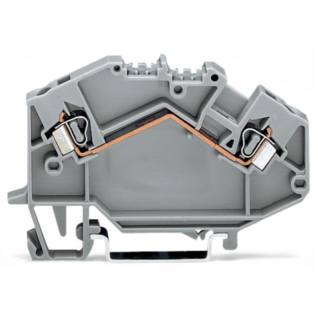 topJob złączka 2-przewodowa 2,5 mm2 szara