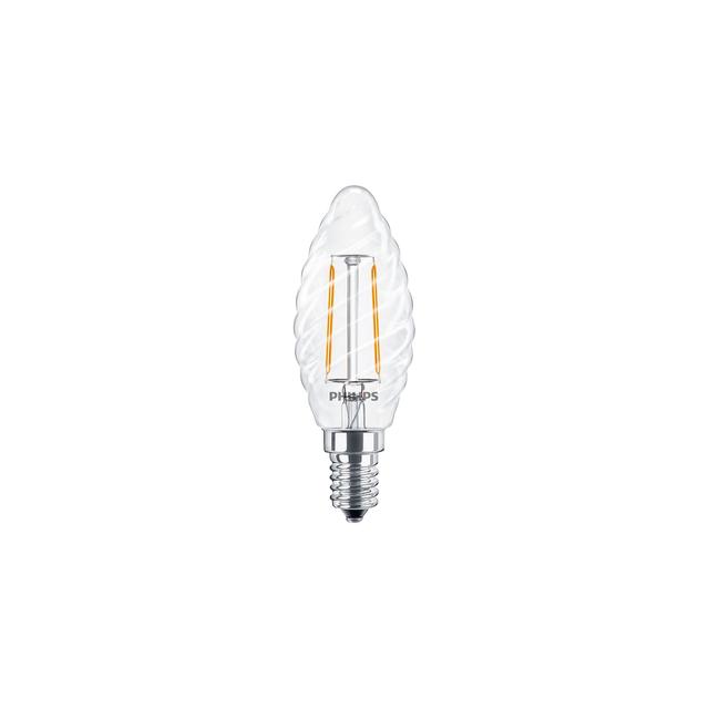 Żarówka LED świeczka 2W=25W 250lm 2700K barwa ciepła LEDCandle 2-25W ST35 E14 827 PHILIPS