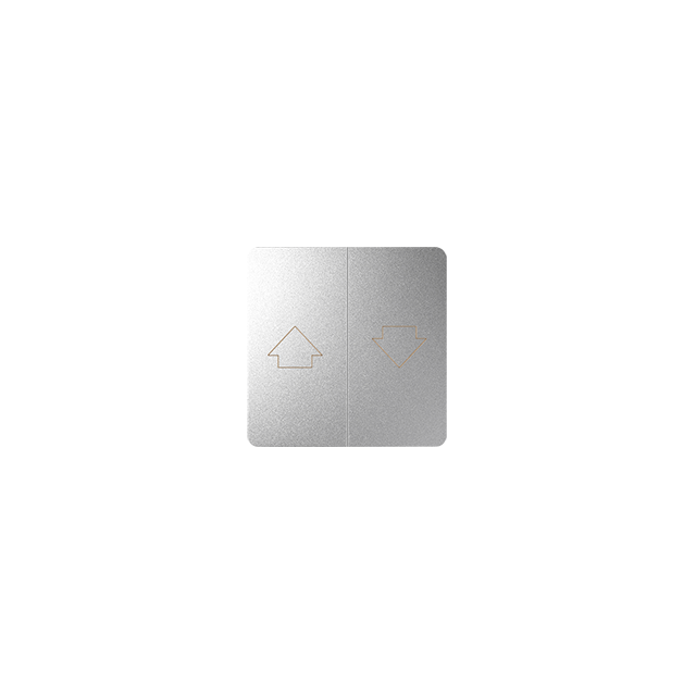 Simon 82 Klawisze do mechanizmu 75331-39 aluminium 82028-93 KONTAKT