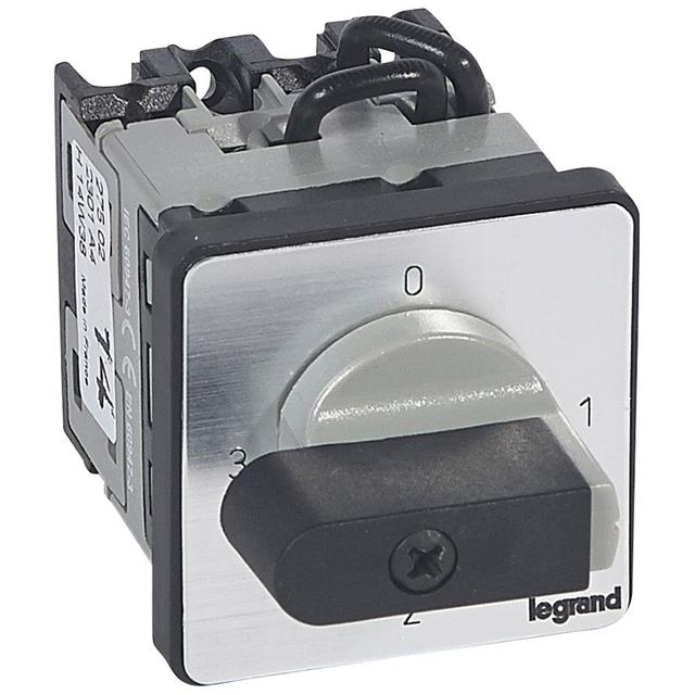 PRZEŁĄCZNIK KRZYWKOWY 0-1-2-3 PR12 16 A 1P, Legrand