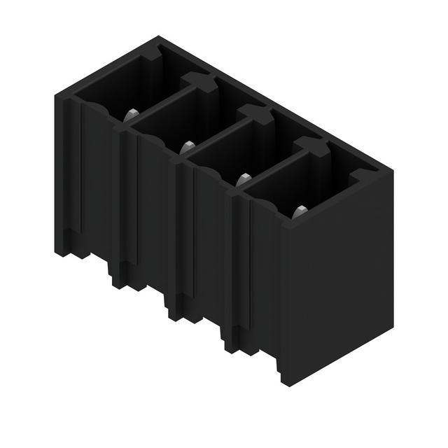 SC-SMT 3.81/04/180G 1.5SN BK BX Wtyki PCB (złącza płyty), 3.81 mm, Liczba biegunów: 4, kąt odejścia: 180° /50szt./ 1863750000 WEIDMÜLLER