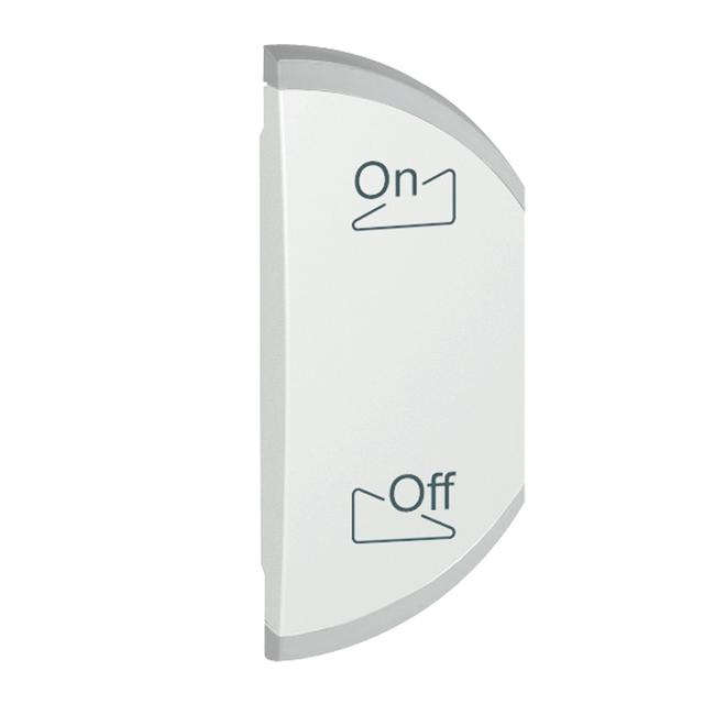 MY HOME SCS CELIANE - KLAWISZ PRAWY ON/OFF STEROWNIKA WIELOFUNKCYJNEGO BIAŁY, Legrand