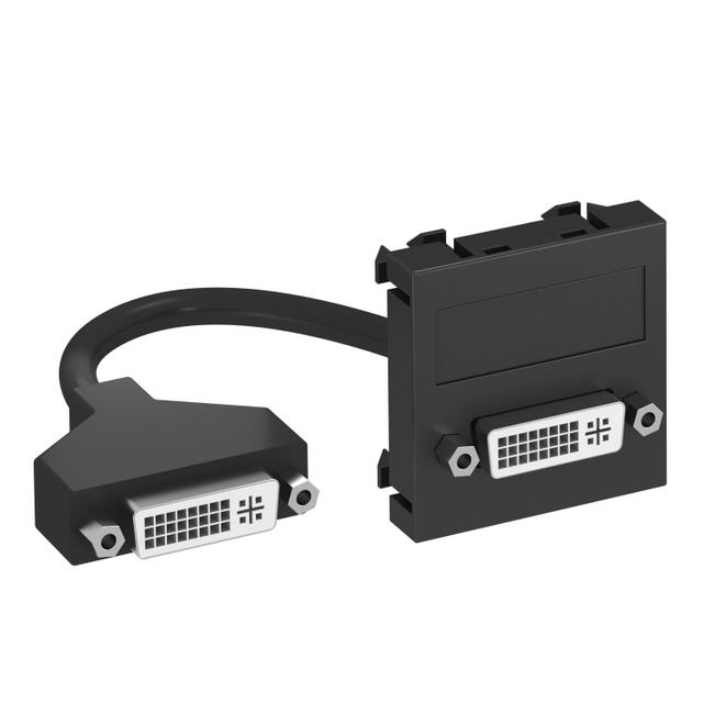 MTG-DVI F SWGR1, Wspornik multimedia DVI z kbl., gn.-gn.