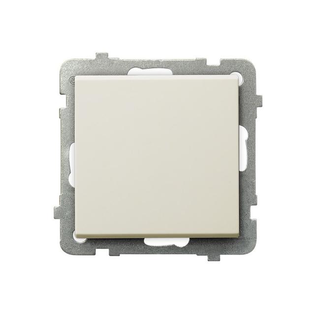 SONATA Łącznik jednobiegunowy - kolor ecru