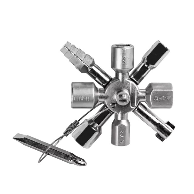 Klucz do szafy serwisowej 10 końcówek MN-14-210 RAWLPLUG