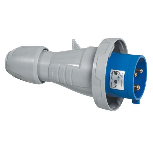 P17 TEMPRA PRO WTYCZKA PRZENOŚNA 32A 2P+Z 230V IP67, Legrand