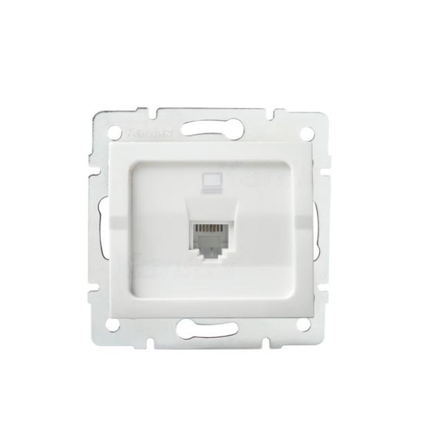 LOGI 02-1399-002 bi Adapter gniazda RJ45 LOGI 02-1399-002 bi kolor biały KANLUX