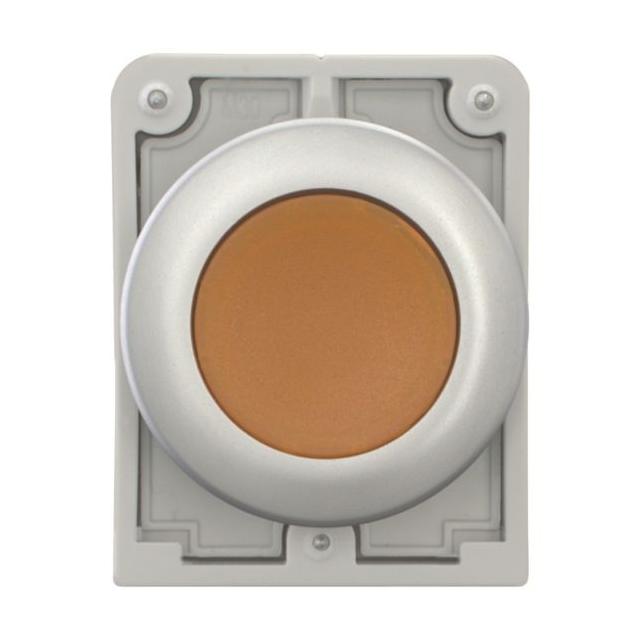 M30C-FDRL-A Przycisk podświetlany 30mm płaski bez samopowrotu bursztynowy 182949 EATON