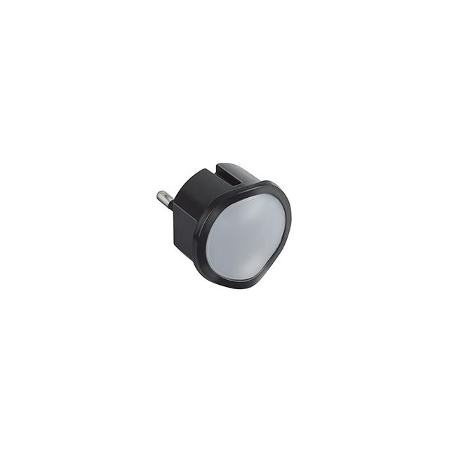 LAMPKA LED Z REGULACJĄ DO GNIAZD 2P+Z - CZARNA, Legrand