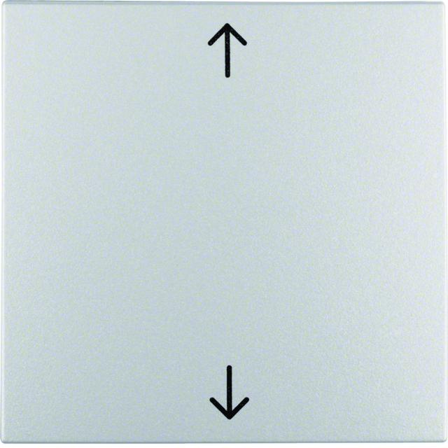 BERKER B.7 Klawisz nadrukowany symbol strzałki aluminium 16201414 HAGER