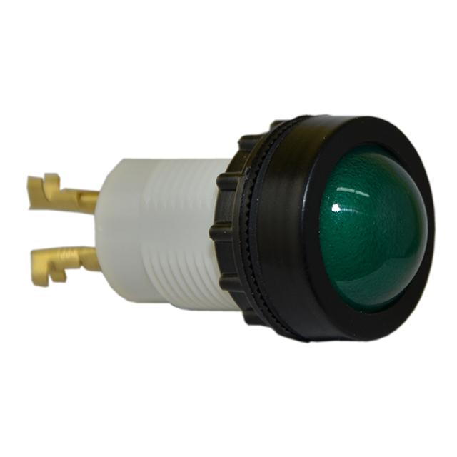 Lampka D22SB 24V-230V zielona