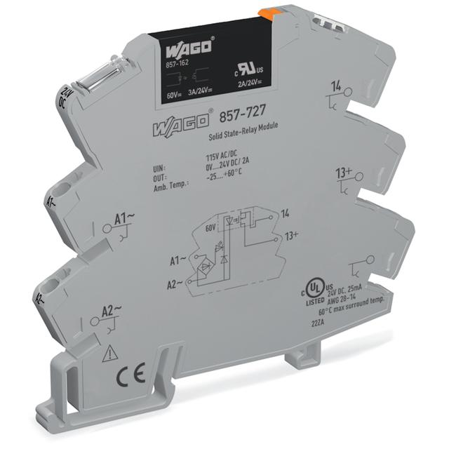 JUMPFLEX podstawka z przekaźnikiem półprzewodnikowym 115VACDC/24VDC/2A WAGO