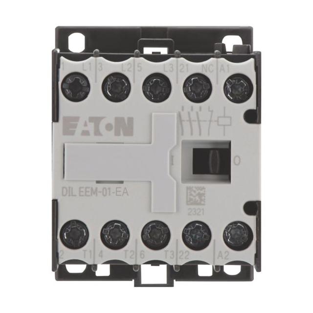 DILEEM-01-EA(230V50HZ,240V60HZ) Stycznik miniaturowy 3kW 400V sterowanie 230VAC 189981 EATON