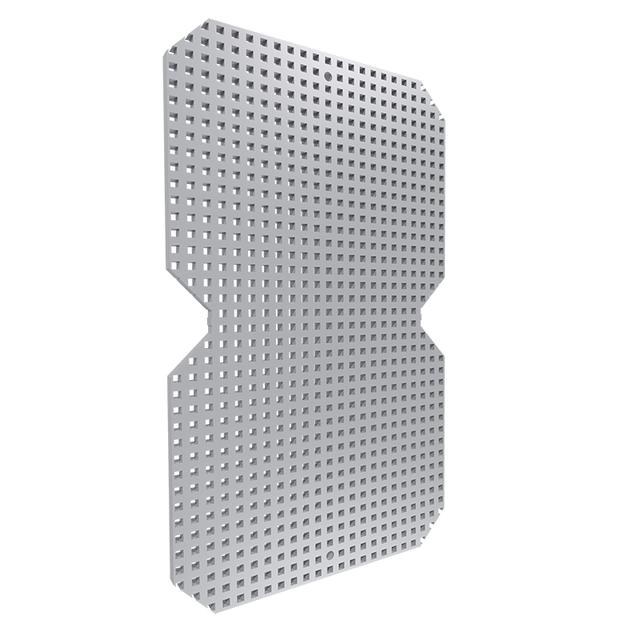 Płyta Montażowa PM250, perforowana, do puszki Ppt-EH250-PPt-EH251, kolor: szary 33.250 OPATÓWEK