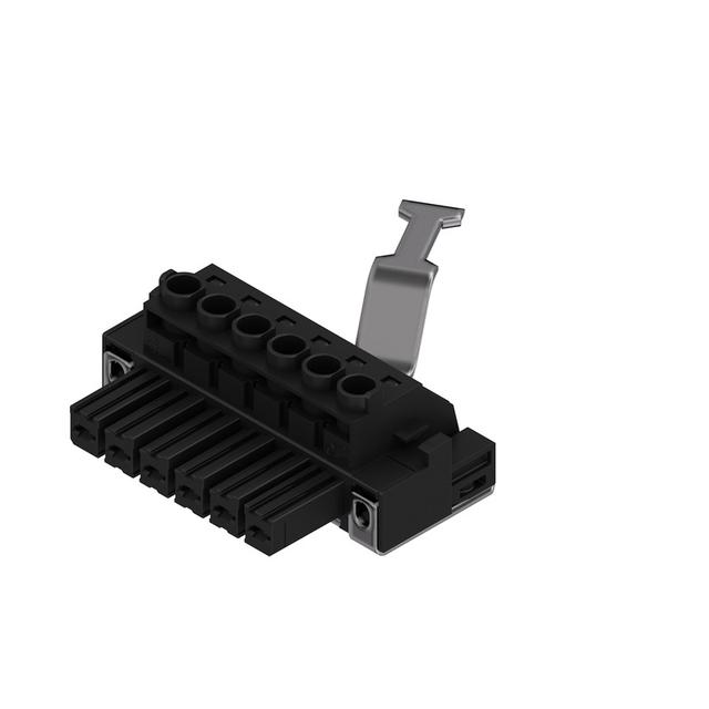 BVZ 7.62HP/06/180SH150C SN BK BX Złącze kablowe do płytek drukowanych /25szt./ WEIDMULLER