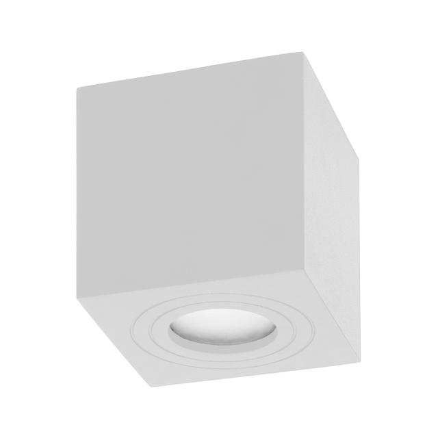 MEGY DLS GU10 downlight max 50W IP54 kwadrat biały aluminium AD-OD-6143WGU10 ORNO