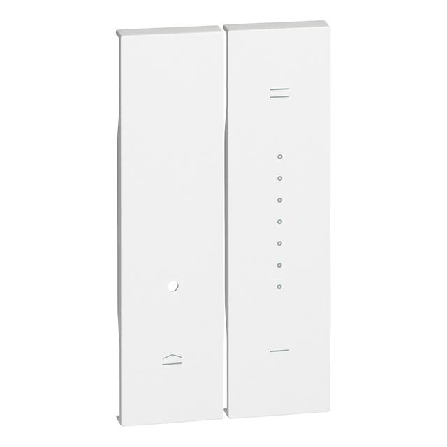 Living Now - Klawisz Do Ściemniacza K4410/K4411 - 2 Moduły - Biel Bticino KW19 LEGRAND