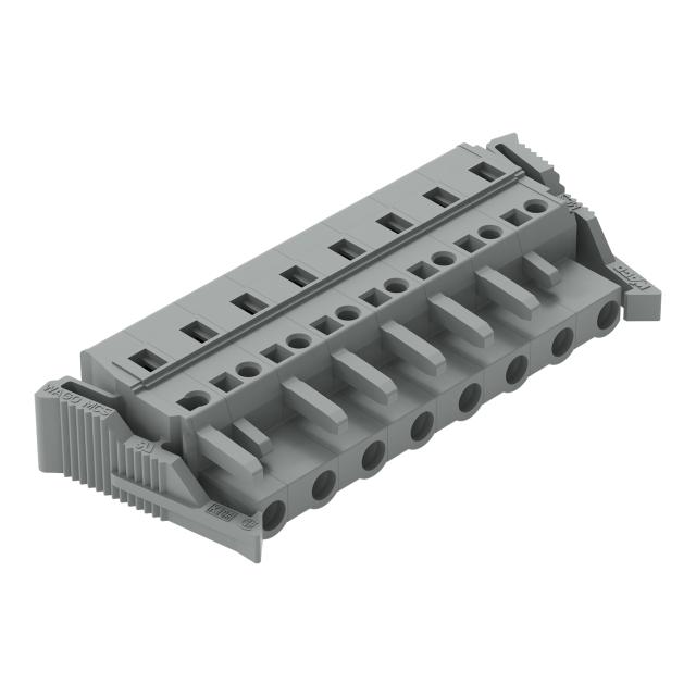 Gniazdo MCS-MIDI Classic 8-biegunowe szare raster 7,5mm /25szt./ 231-208/037-000 WAGO