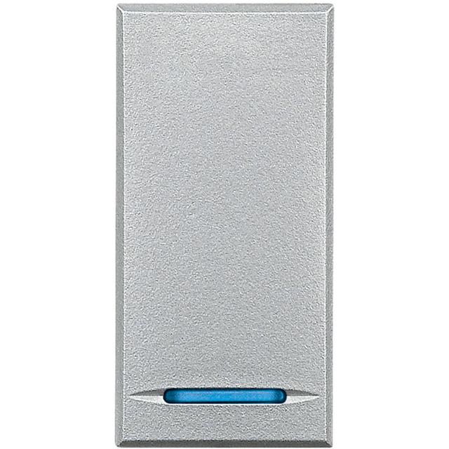 AXOLUTE MYHOME - KLAWISZ 1 FUNKCJI 1M ALUMINIUM, Bticino