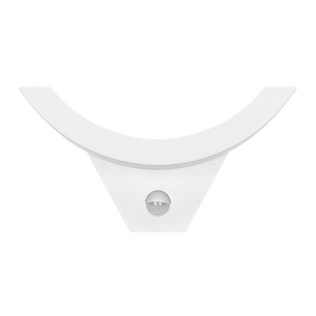 SPINEL LED 10W oprawa ogrodowa z czujnikiem ruchu 140st 800lm IP54 4000K IK10 biała AD-OP-6119WLPMR4