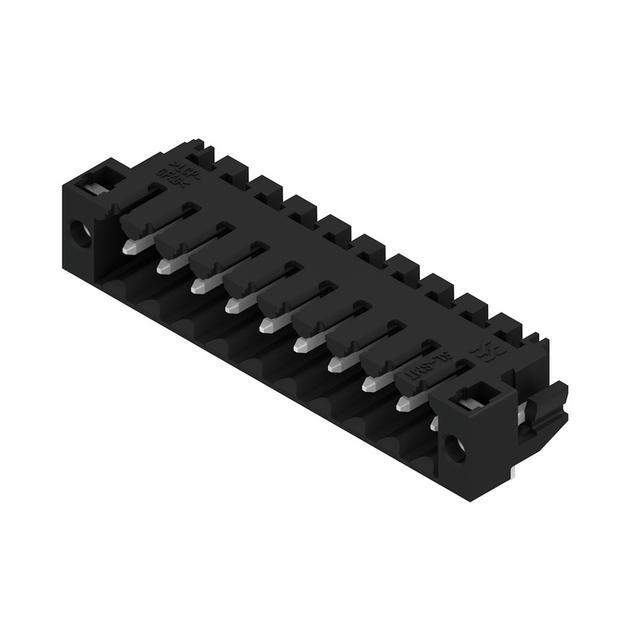 SL-SMT 3.50/10/90LF 1.5SN BK BX Wtyki PCB (złącza płyty), 3.50 mm, Liczba biegunów: 10, kąt odejścia: 90° /42szt./ 1805020000 WEIDMÜLLER