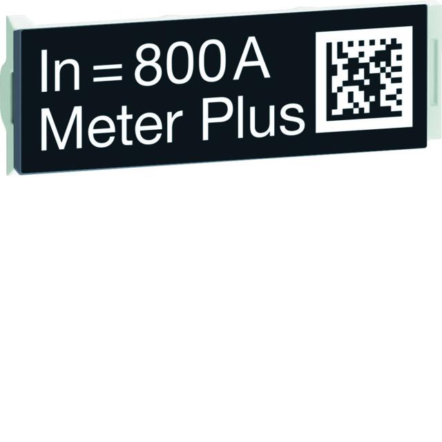 ACB HW2/4 Wtyczka z oznaczeniem znamionowym wyłącznika 800A Meter Plus HWW666H HAGER